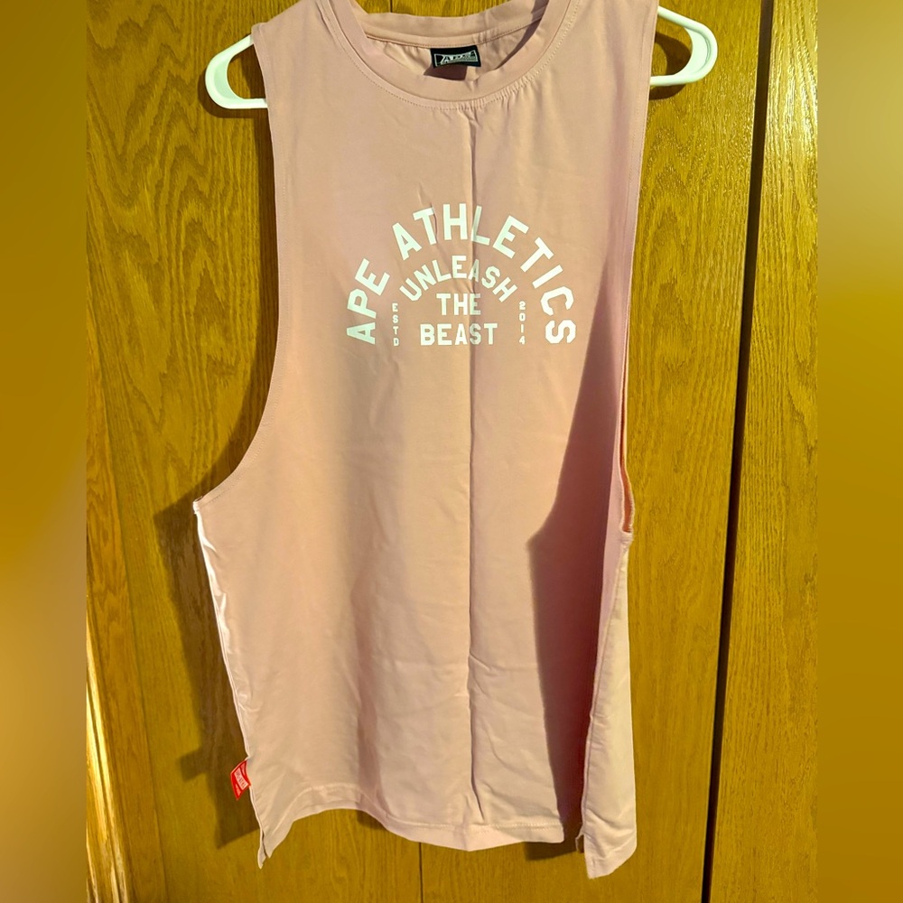 Ape Athletics cut off tank top.